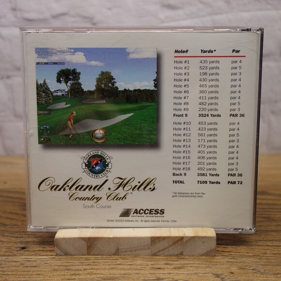 Access Software Links 386, Devils Island, Oakland Hill, Vahalia Pc Video Games - Picture 7 of 9